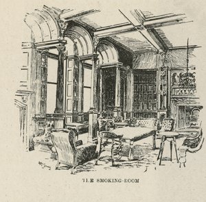 The Russell Hotel, Russell Square: The Smoking Room af English School