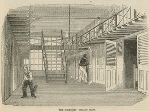 The Sailors Home, Ratcliff: Sovesalen af English School