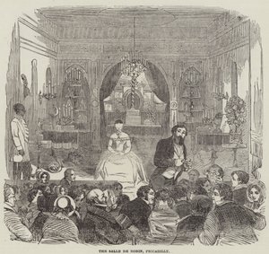 Salle de Robin, Piccadilly (gravering) af English School