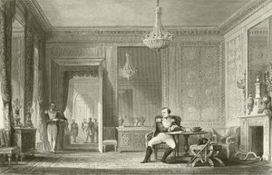 Salonabdikationen, Fontainebleau af English School