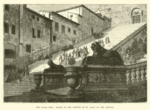 Scala Coeli, trapper til kirken St Mary of the Capitol af English School