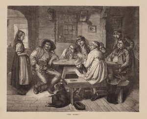 "The Score" (gravering) af English School