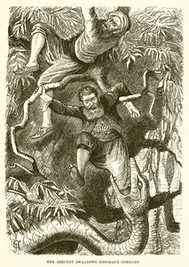 Slangen sluger Sindbads kammerat af English School