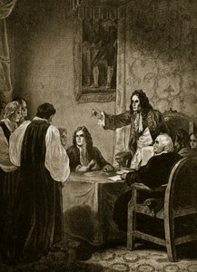 De syv biskopper før Geheimsrådet af English School
