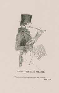 Spitalfields Weaver af English School