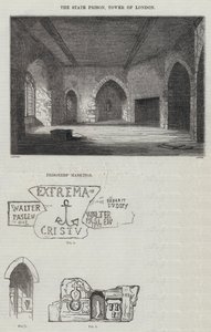 The State Prison, Tower of London (gravering) af English School