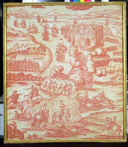 Stormen af Quebec, ca. 1775 (bomuld) af English School