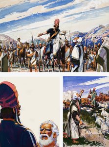 Historien om Abraham af English School