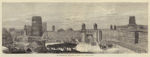 Overgivelsen af Khiva (gravering) af English School