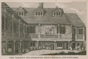 Tabard Inn, Southwark af English School