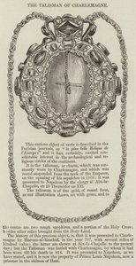 The Talisman of Charlemagne (gravering) af English School