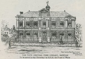 Tate Central Free Library, Brixton af English School