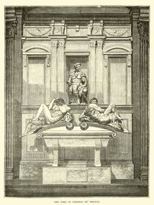 Lorenzo de Medicis grav af English School