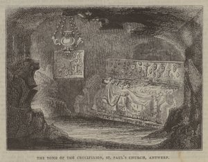 Das Grab der Kreuzigung, St. Pauls Kirche, Antwerpen von English School