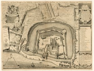 Tower of London undersøgte i 1597 af English School