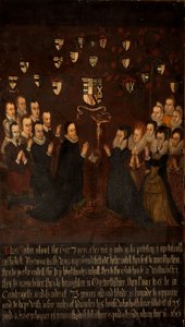 Towneley Family at Prayer, ca. 1800 af English School