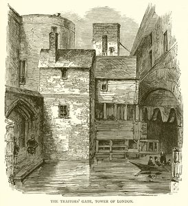 Traitors Gate, Tower of London af English School
