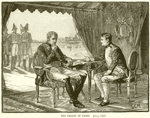 Tilsit-traktaten af English School