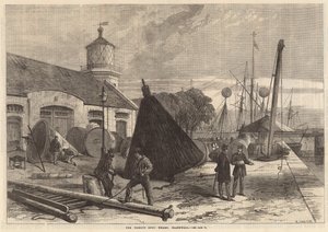 The Trinity Wharf, Blackwall af English School