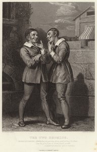 The Two Dromios, Comedy of Errors, Act V, Scene I af English School