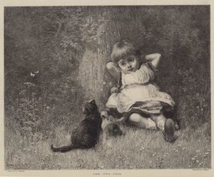 De to kæledyr (gravering) af English School