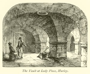 Das Gewölbe bei Lady Place, Hurley von English School