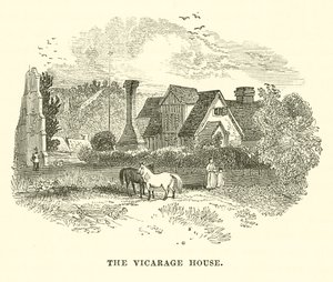 The Vicarage House (gravering) af English School