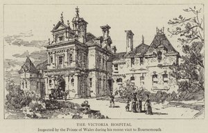 Victoria Hospital (gravering) af English School
