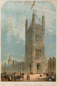 Victoria Tower, Westminster, London af English School