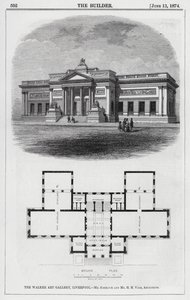 Walker Art Gallery, Liverpool (gravering) af English School