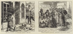 Krigen i Egypten (gravering) af English School