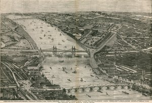 West End jernbanedistriktet, London af English School