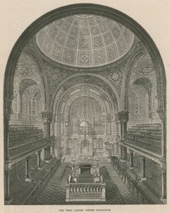 Den jødiske synagoge i West London af English School