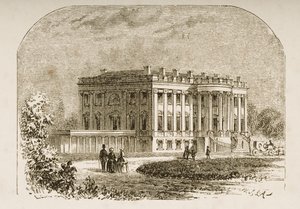 Det Hvide Hus, ca. 1870, fra 