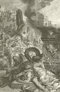 Trojas vidunderlige hest af English School