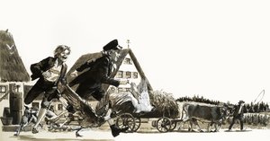 The World of Make-Believe: Wanderers in Wonderland (Brødrene Grimm) af English School