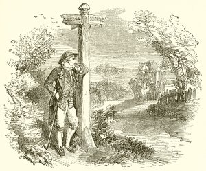 Den unge William Cobbett af English School
