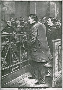 Anholdelsen af Oscar Wilde: Wilde i kajen af English School