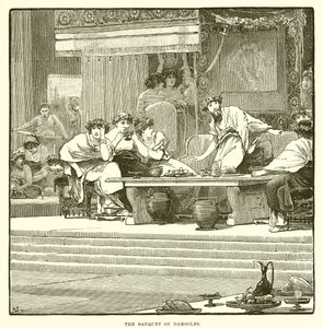 Banketten i Damokles af English School