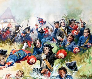 Slaget ved Blenheim af English School