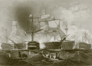 Slaget ved Trafalgar af English School