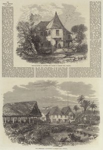 Det sorte oprør på Jamaica (gravering) af English School