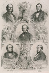 Kommissærerne for den internationale udstilling af 1862 af English School