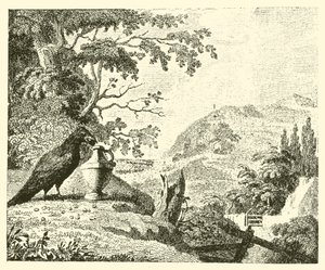 Kragen og kanden (gravering) af English School