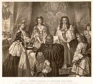 Kronen tilbød William og Mary af English School