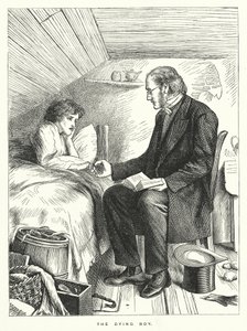 Den døende dreng (kobberstik) af English School