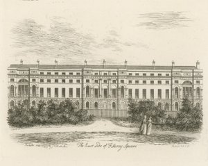 Østsiden af Fitzroy Square af English School