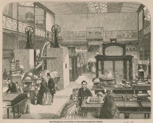 De pædagogiske samlinger i South Kensington Museum, London af English School