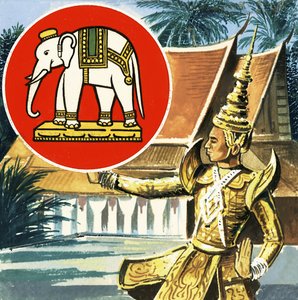 Elefanten, Thailands emblem af English School