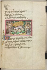 Edmunds gravlæggelse ved Bury St Edmund